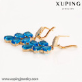 94596 colorful pendant gold plated crystal Earring Jewelry for christmas gifts